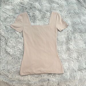 Aritzia Original Contour Square Neck T shirt